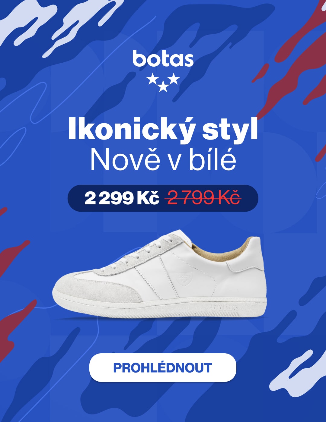 Novinka: Botas Iconic White